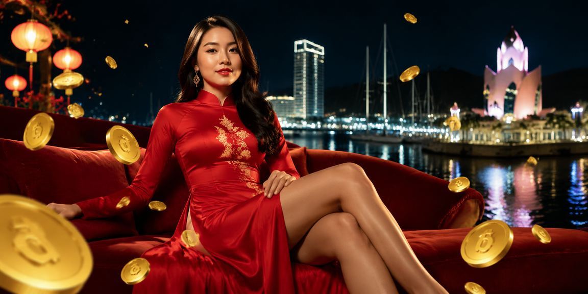 Khung cảnh giải trí casino tại Nha Trang với người chơi trong trang phục truyền thống Việt Nam